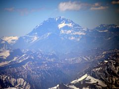 03 Aconcagua From Airplane On Flight Between Santiago And Mendoza
